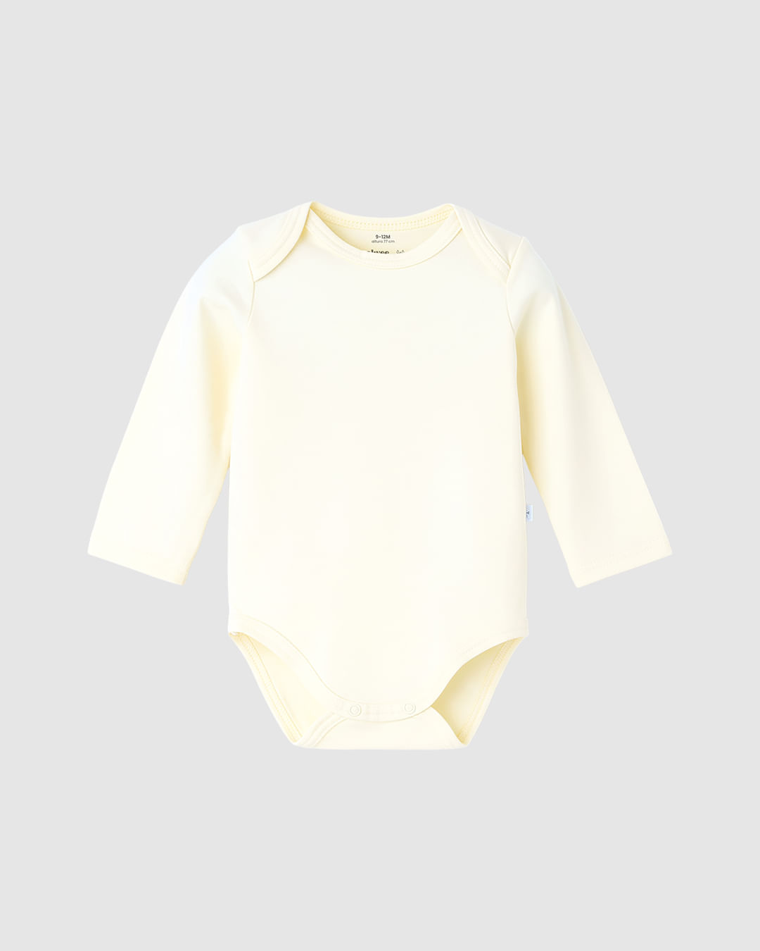 Body Bebê Unissex Abertura Com Botões Entrepernas Repele Líquidos Malwee Kids - Off White - 9M