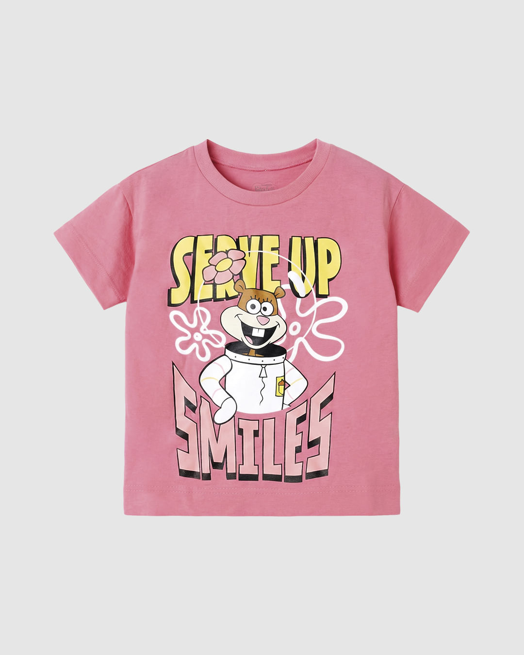 Blusa Infantil Menina Box Especial Bob Esponja Em Algodão Malwee Kids - Rosa - 16