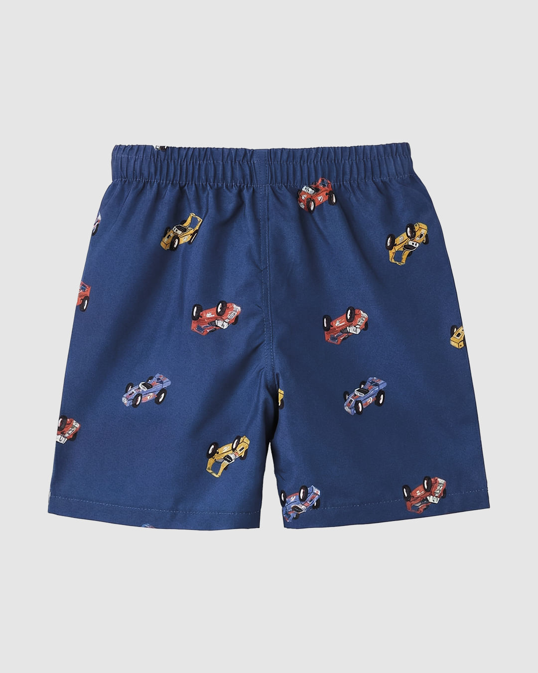Bermuda Infantil Menino Estampada Cós Elástico Em Microfibra Malwee Kids - Azul - 4