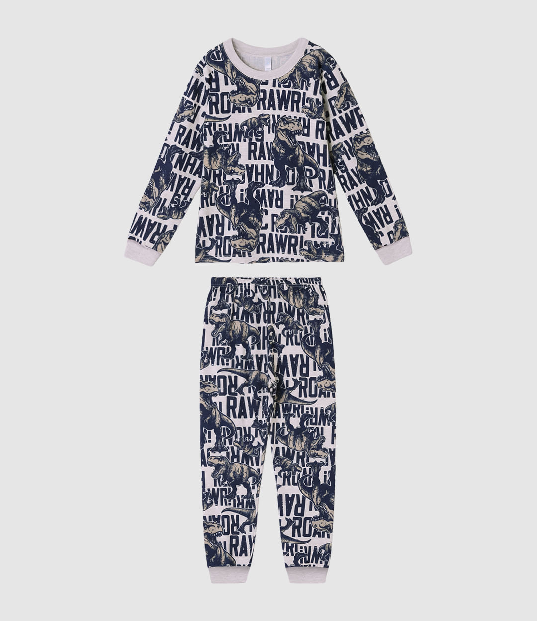 Pijama Infantil Menino Camiseta E Calça Estampa Brilha No Escuro Malwee Kids
