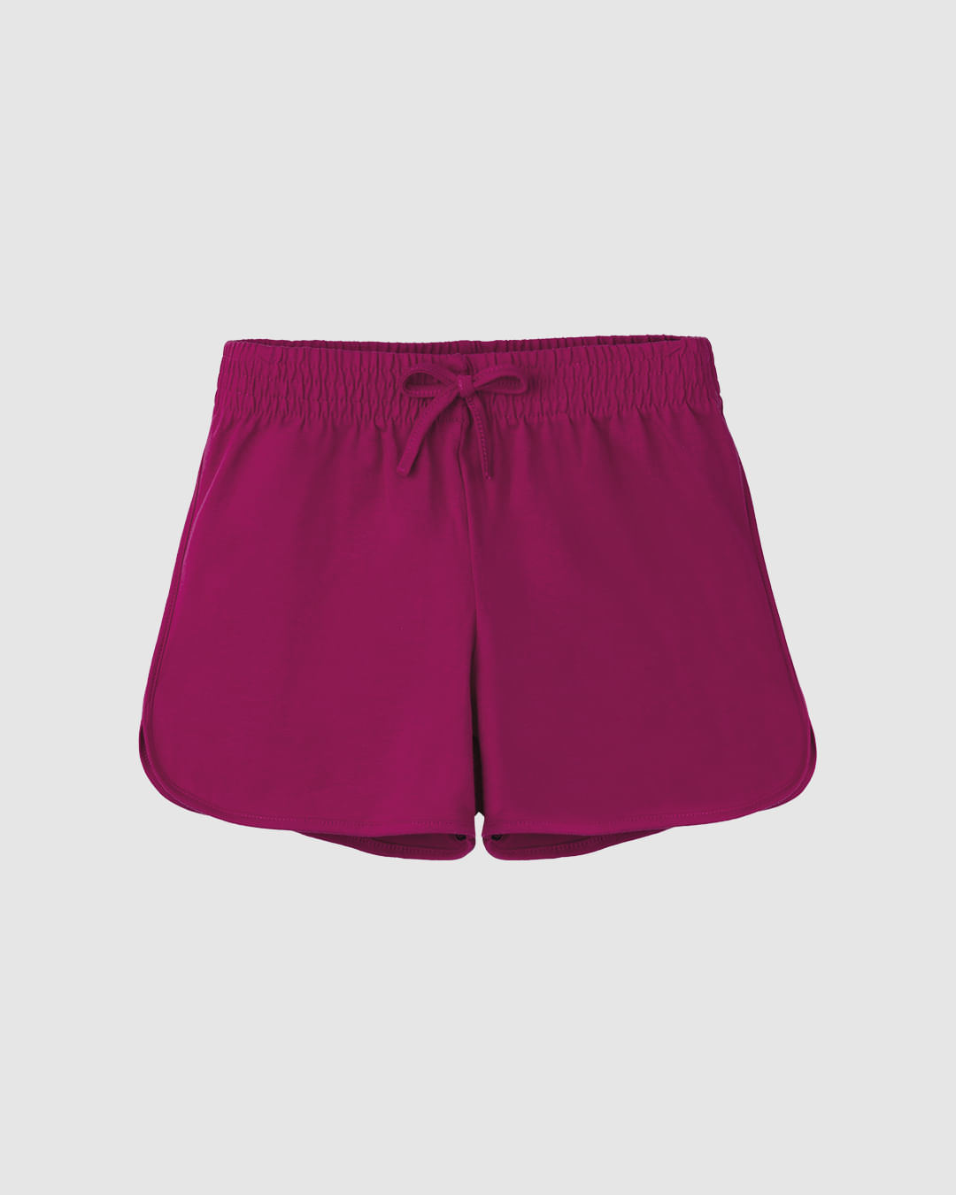 Shorts Infantil Menina Com Cadarço Em Algodão Malwee Kids