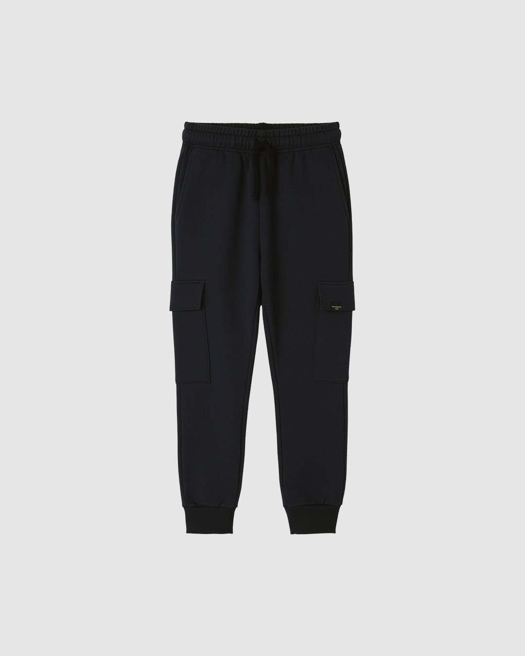 Calça Infantil Menino Bolso Funcional Lateral Em Moletinho Malwee Kids