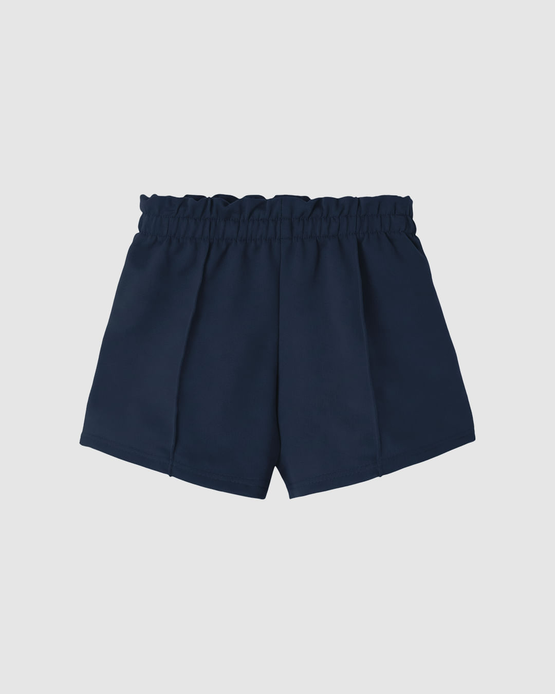 Shorts Infantil Menina Clochard Recorte Frontal Em Moletinho Malwee Kids