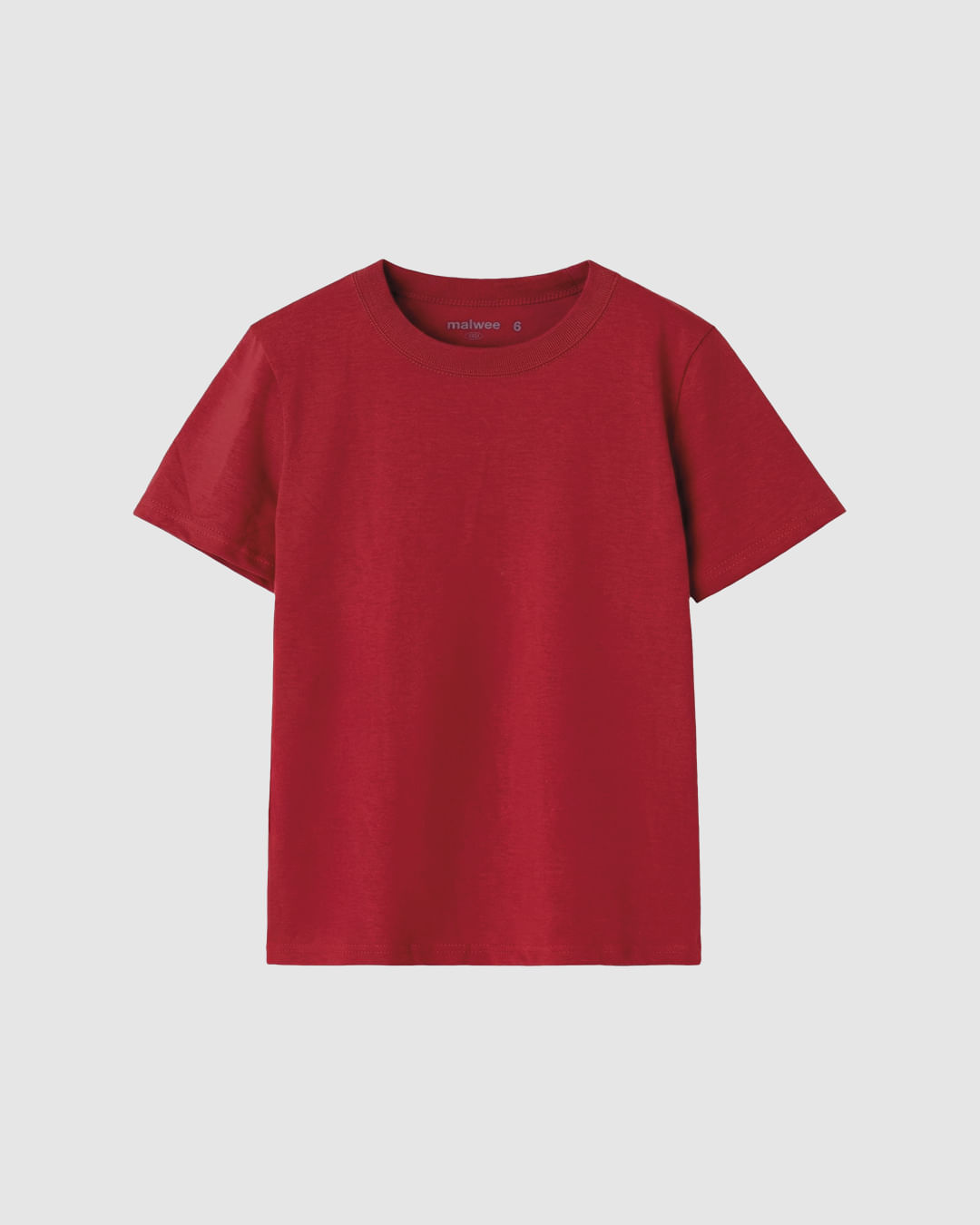 Camiseta Infantil Menino Decote Redondo Em Algodão Malwee Kids - Vermelho - 3