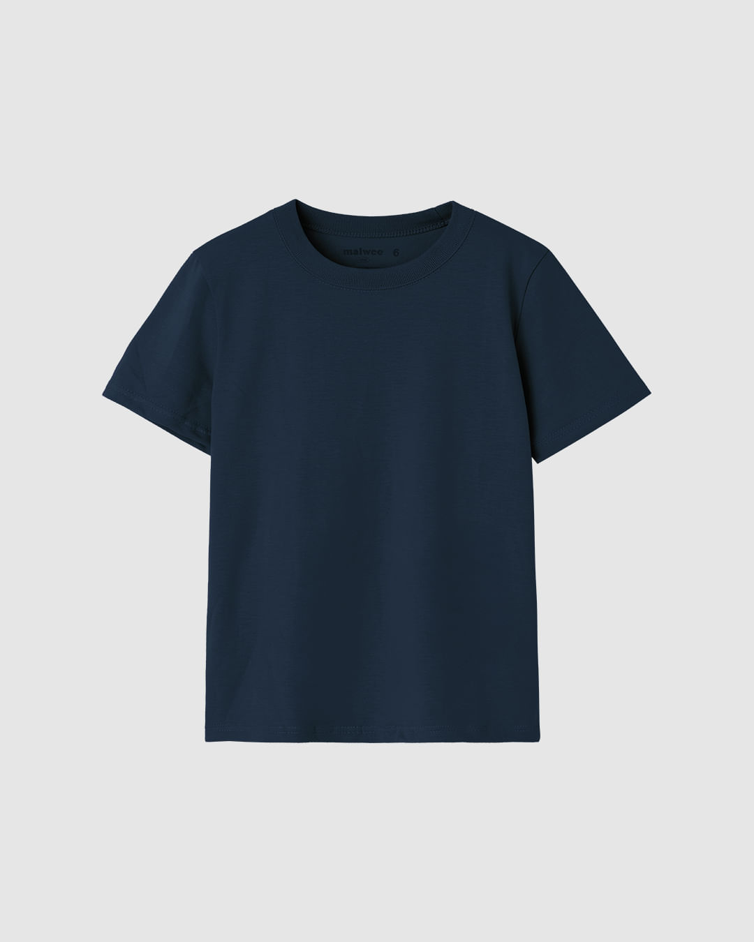 Camiseta Infantil Menino Decote Redondo Em Algodão Malwee Kids - Azul Marinho - 14