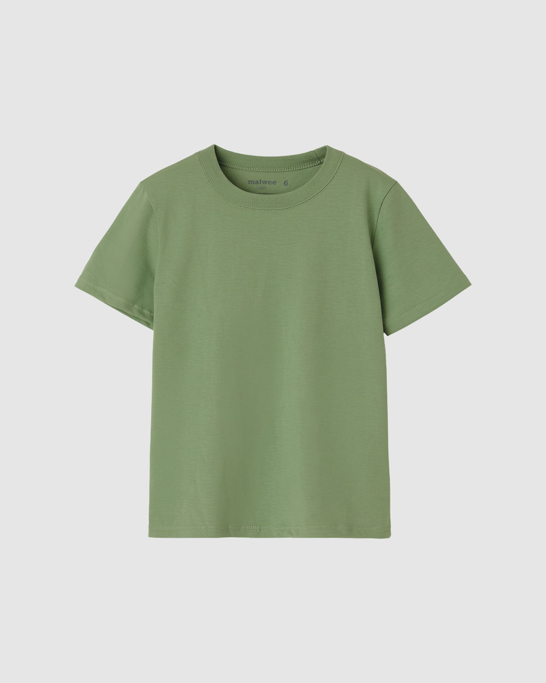 Camiseta Infantil Menino Decote Redondo Em Algodão Malwee Kids - Verde - 8