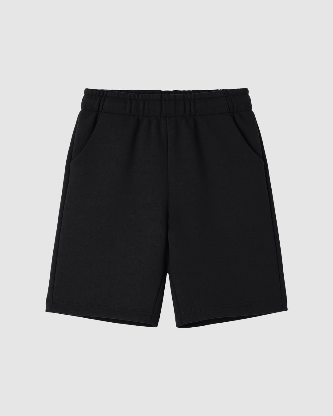Bermuda Infantil Menino Em Moletom Sem Flanela Malwee Kids - Preto - 14
