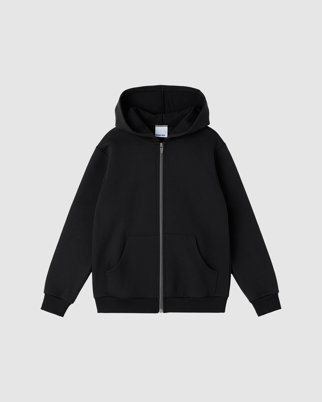 Jaqueta Infantil Unissex Em Moletom Sem Flanela Malwee Kids - Preto - 18