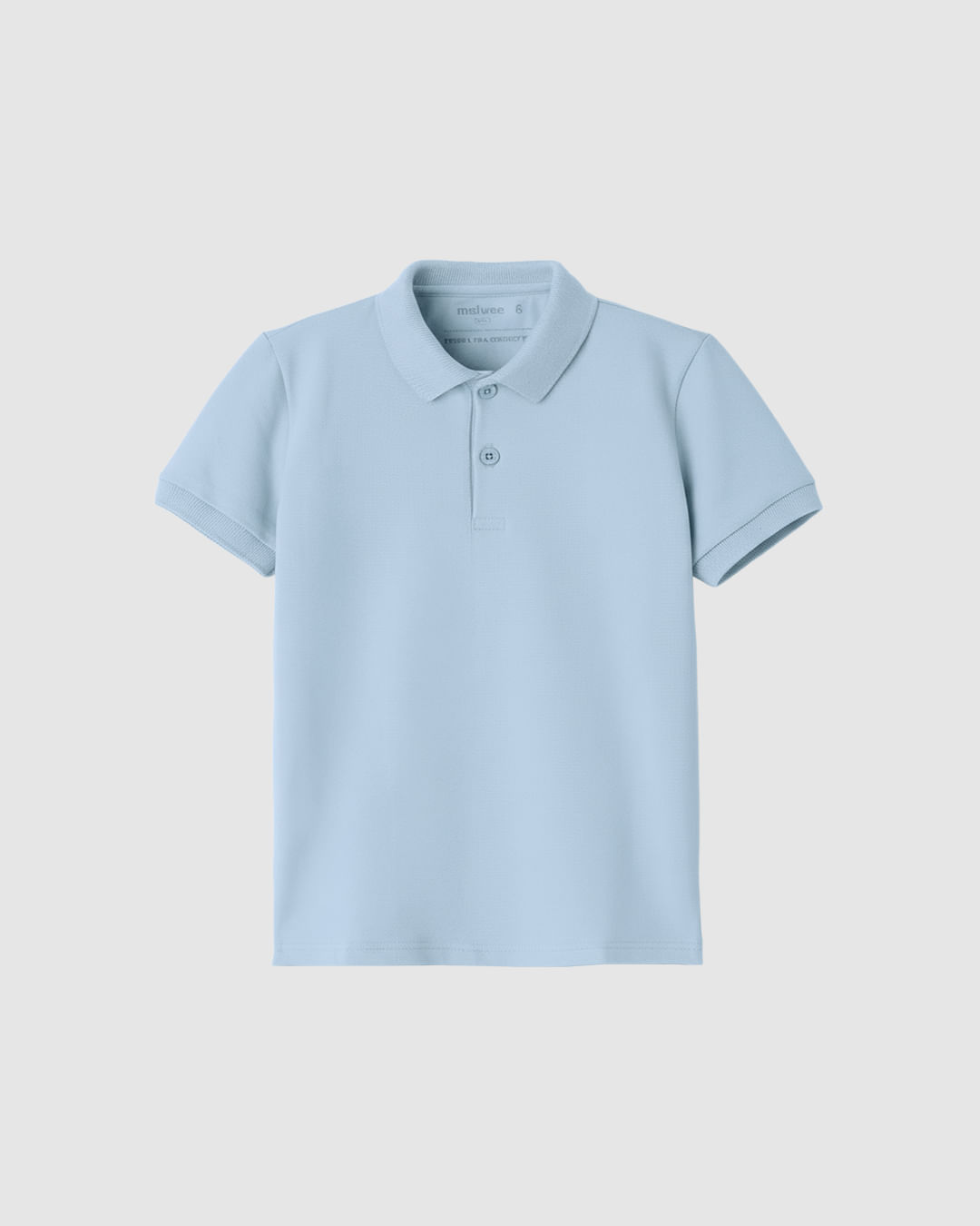 Camisa Polo Infantil Menino Gola Esporte Em Piquet Stretch Malwee Kids