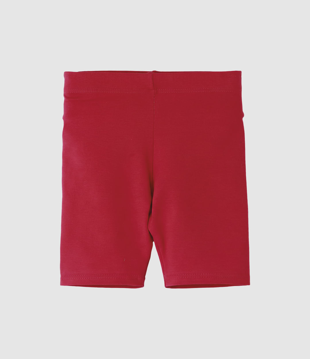Bermuda Infantil Menina Ciclista Em Algodão Malwee Kids - Vermelho - 10