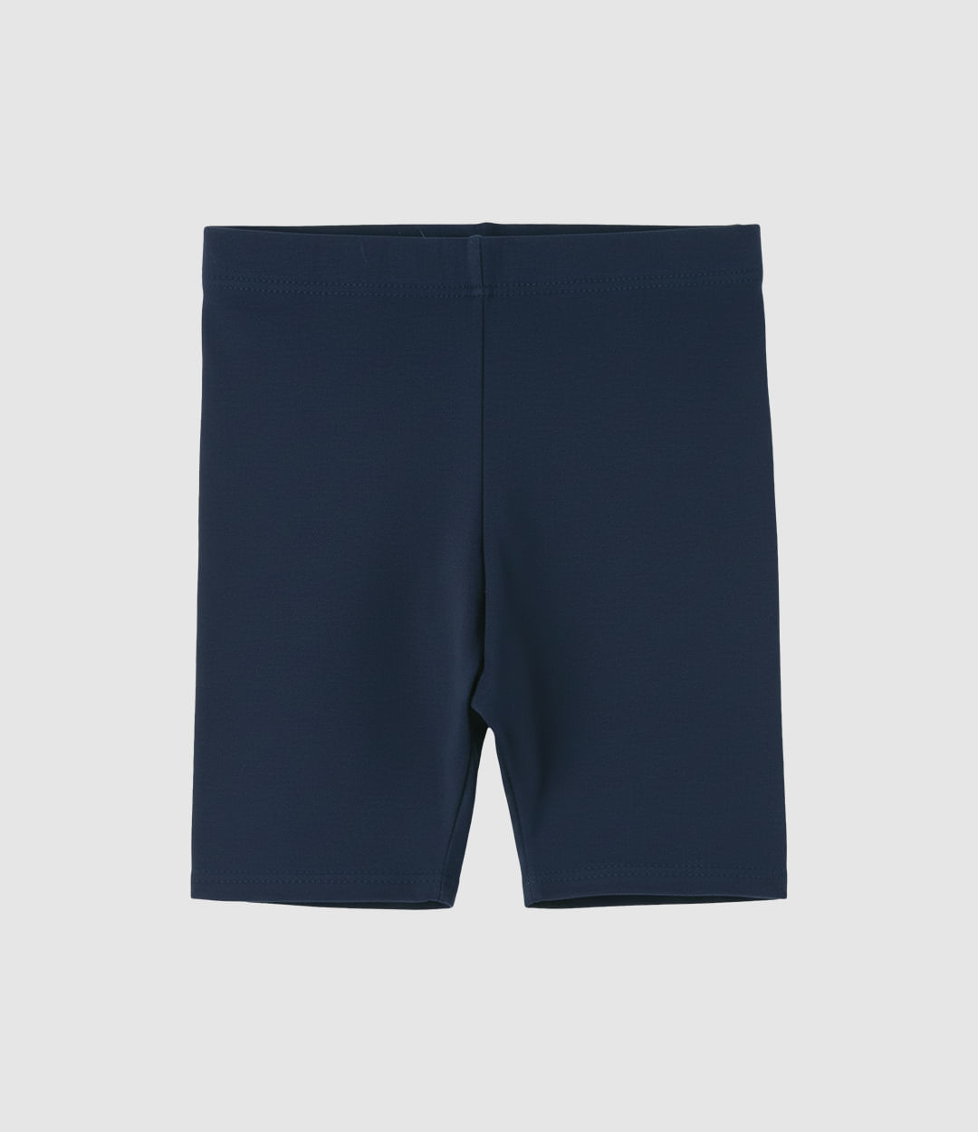 Bermuda Infantil Menina Ciclista Em Algodão Malwee Kids - Azul Escuro - 16