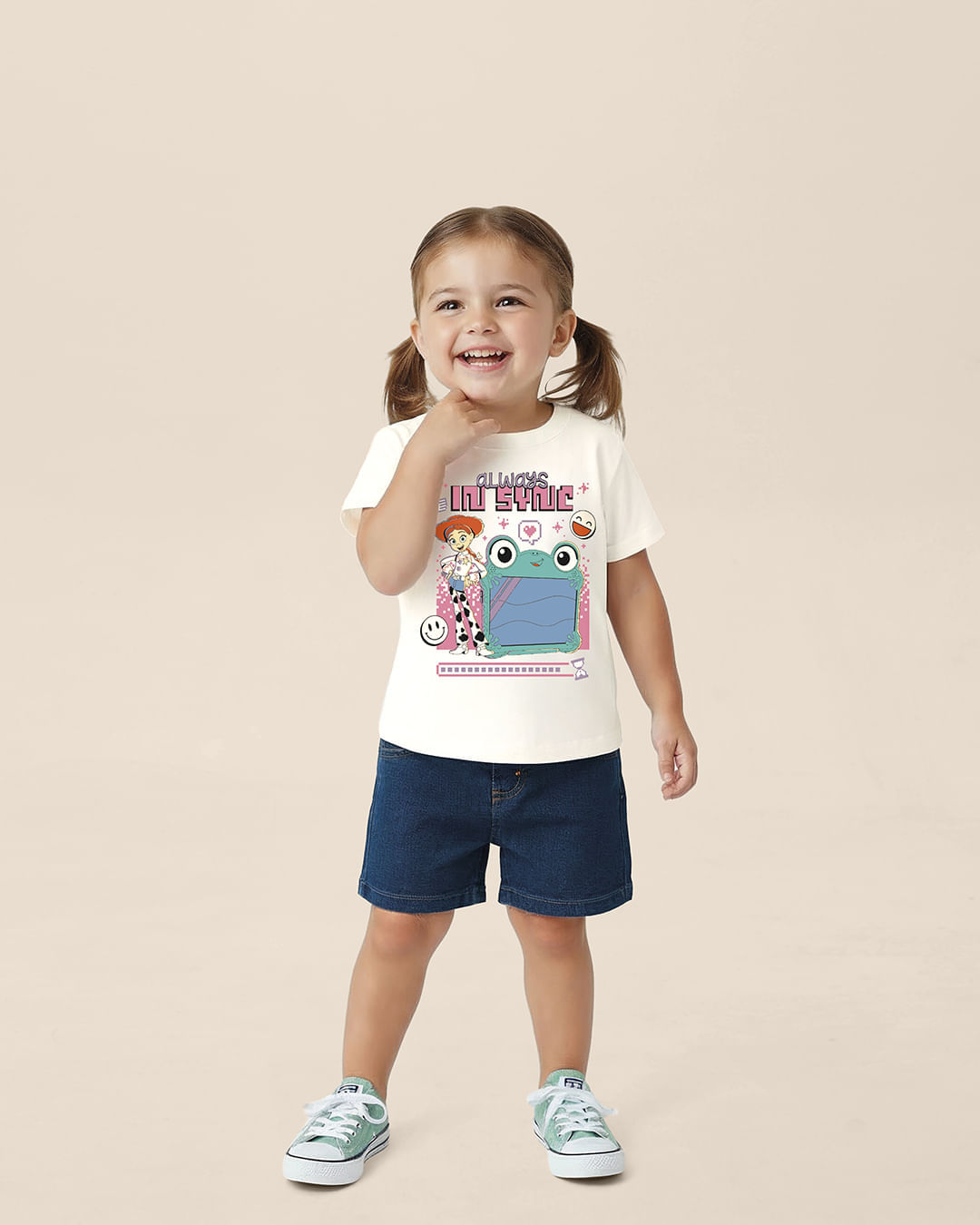 Blusa Infantil Menina Box Toy Story Always In Sync Em Algodão Malwee Kids