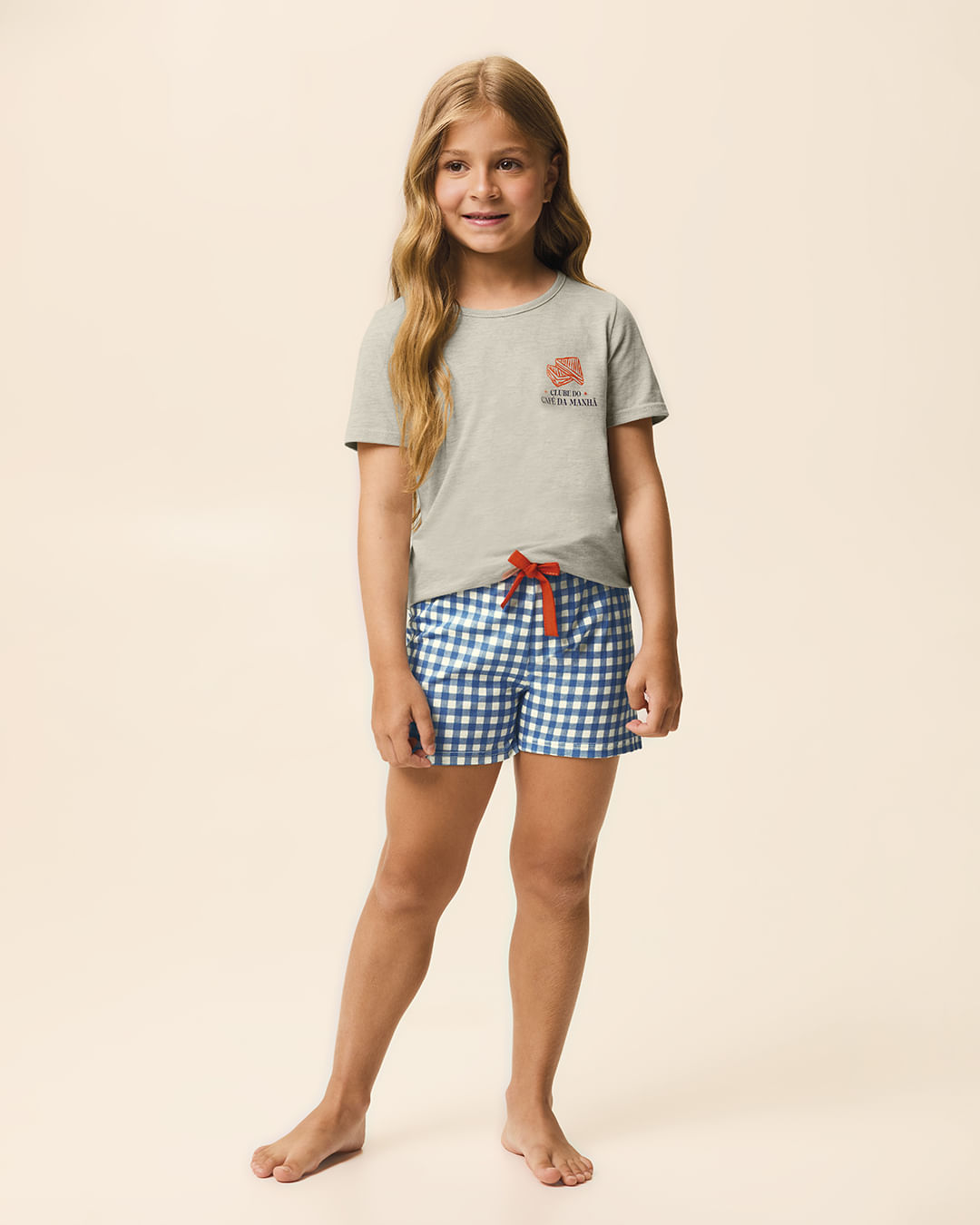 Pijama Infantil Menina Clube Do Café Da Manhã Em Algodão Malwee Kids
