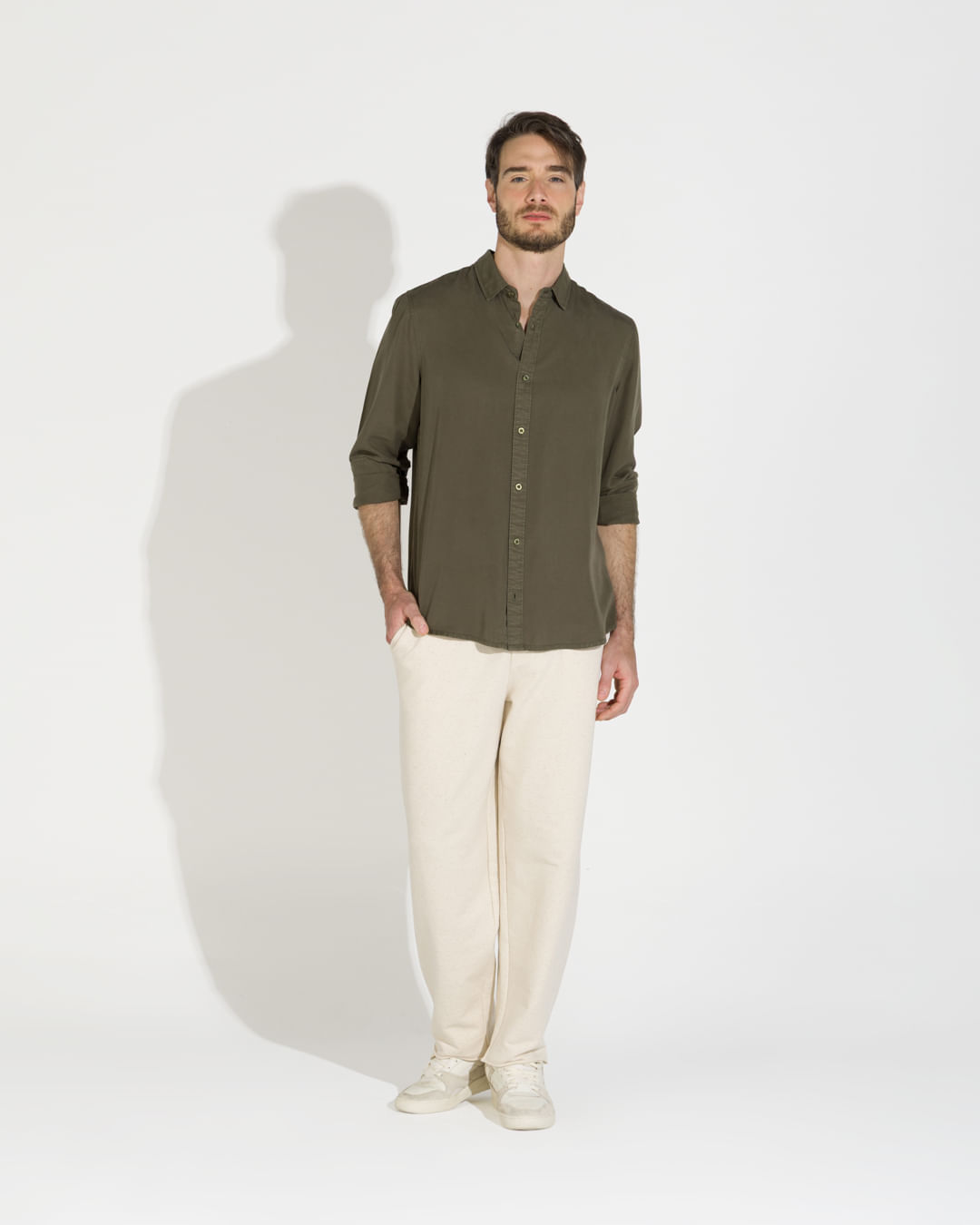 Camisa Manga Longa Liocel