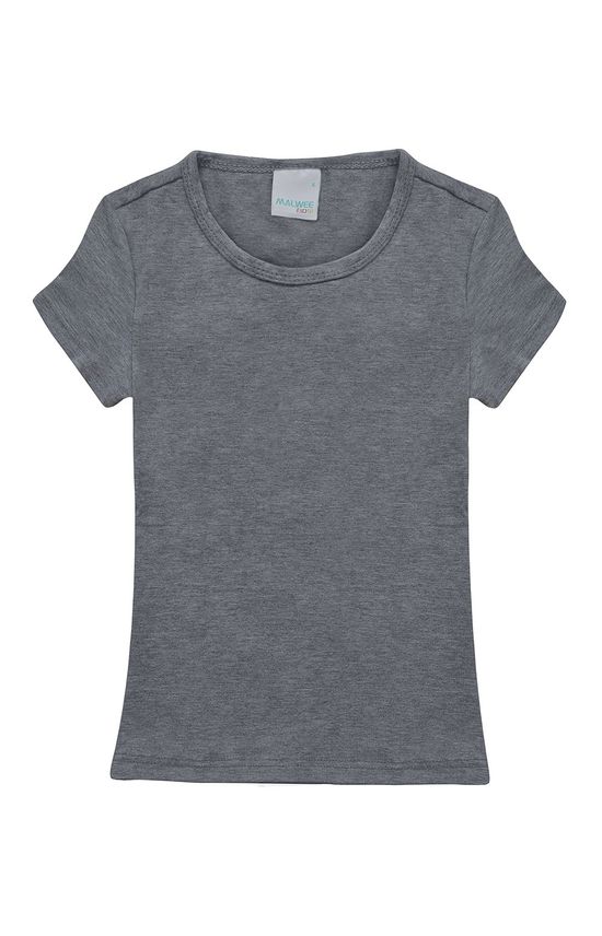 Blusa Infantil Menina Manga Curta Em Algodão Malwee Kids