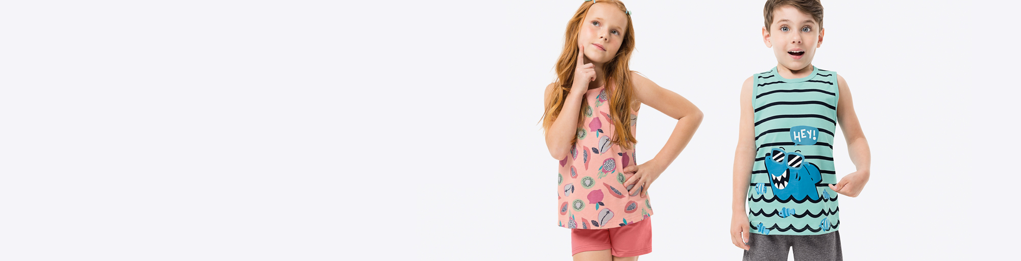 pijama verão infantil malwee liberta