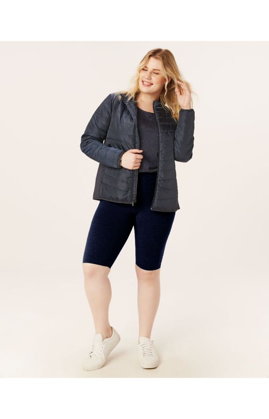 Bermuda Básica Feminina Plus Size Em Supplex®