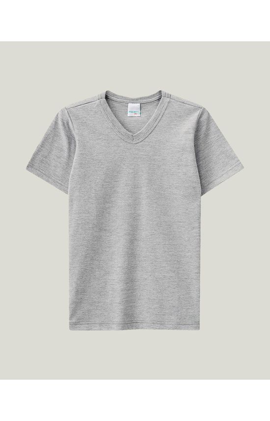 Camiseta Infantil Menino Decote V Em Malha Malwee Kids