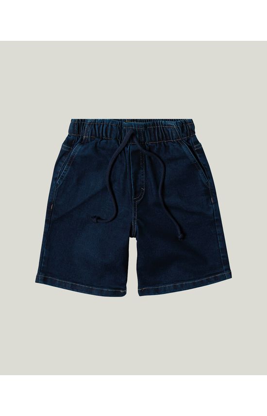 Bermuda Tradicional Jeans Menino Malwee Kids