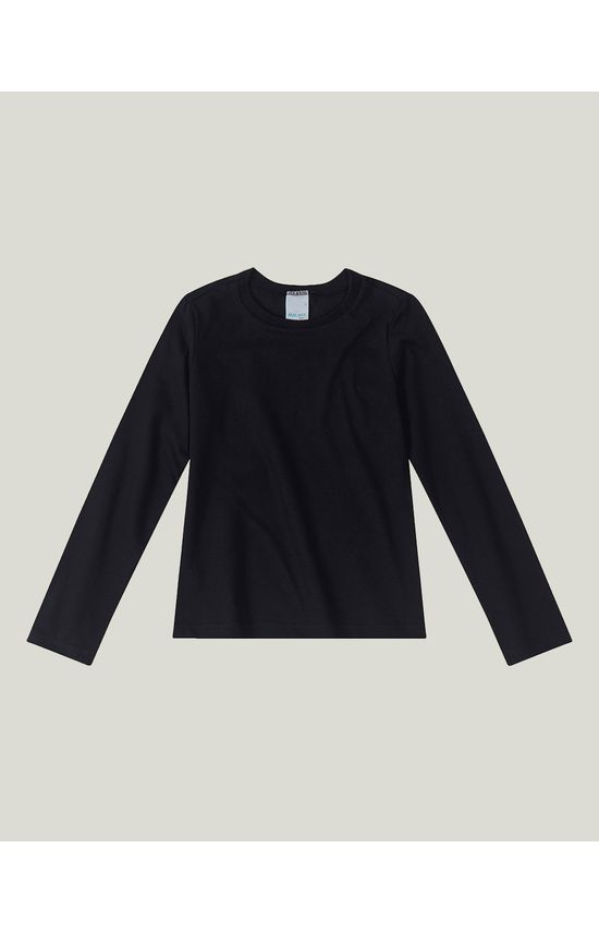 Blusa Infantil Menina Decote Redondo Em Malha UV Malwee Kids