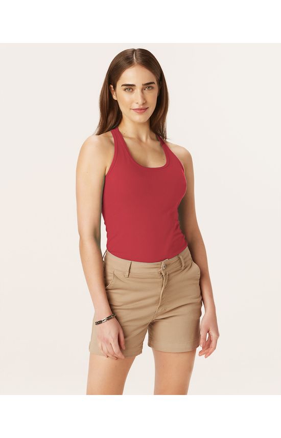 Blusa Básica Feminina Nadador Decote Redondo Em Cotton Light