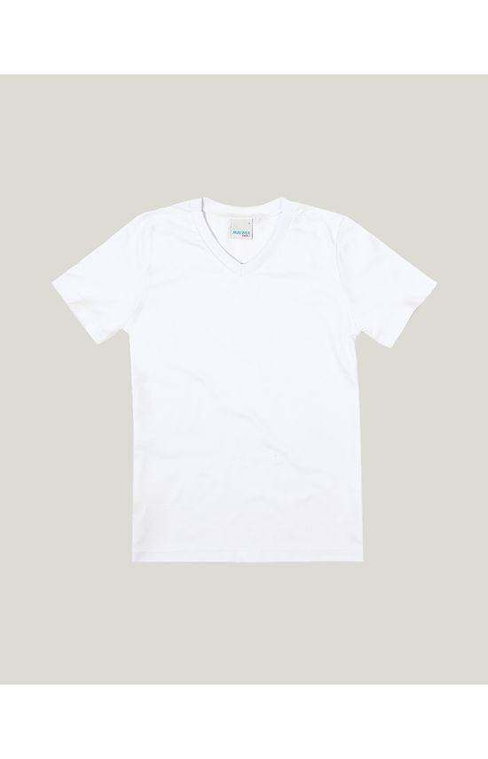 Camiseta Infantil Menino Decote V Em Algodão Malwee Kids
