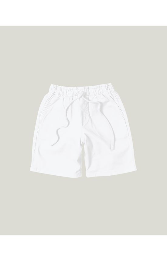 Bermuda Sarja Com Elastano Menino Malwee Kids