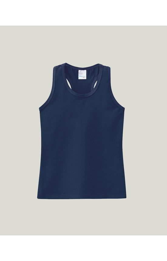 Blusa Infantil Menina Decote Redondo Em Cotton Conforto Malwee Kids