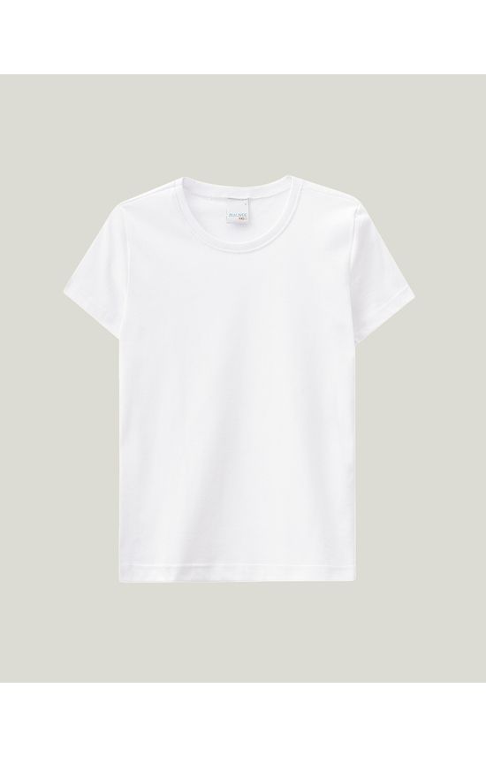 Blusa Infantil Menina Decote Redondo Em Malha UV Malwee Kids