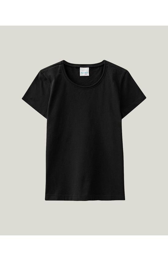 Blusa Infantil Menina Decote Redondo Em Malha UV Malwee Kids
