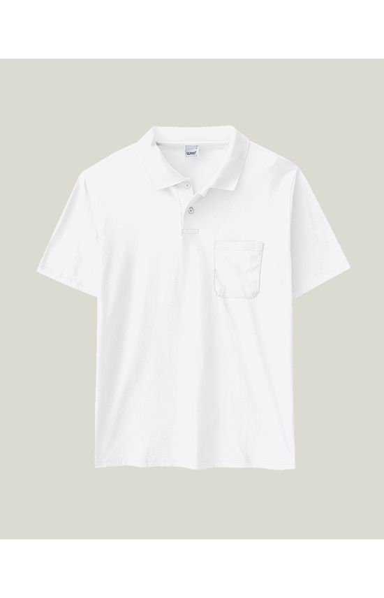Camisa Polo Básica Masculina Plus Size Em Meia Malha