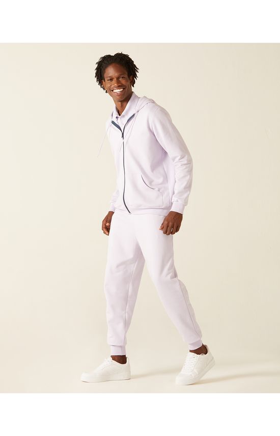 Calça Básica Masculina Jogging Em Moletom Flanelado