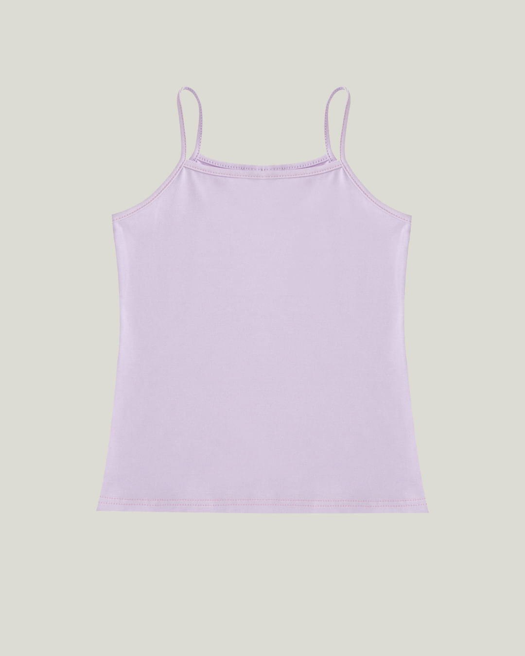 Regata Infantil Menina Alça Fina Em Algodão Malwee Kids