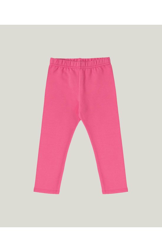 Calça Legging Infantil Menina Moletom Stretch Flanelado Malwee Kids