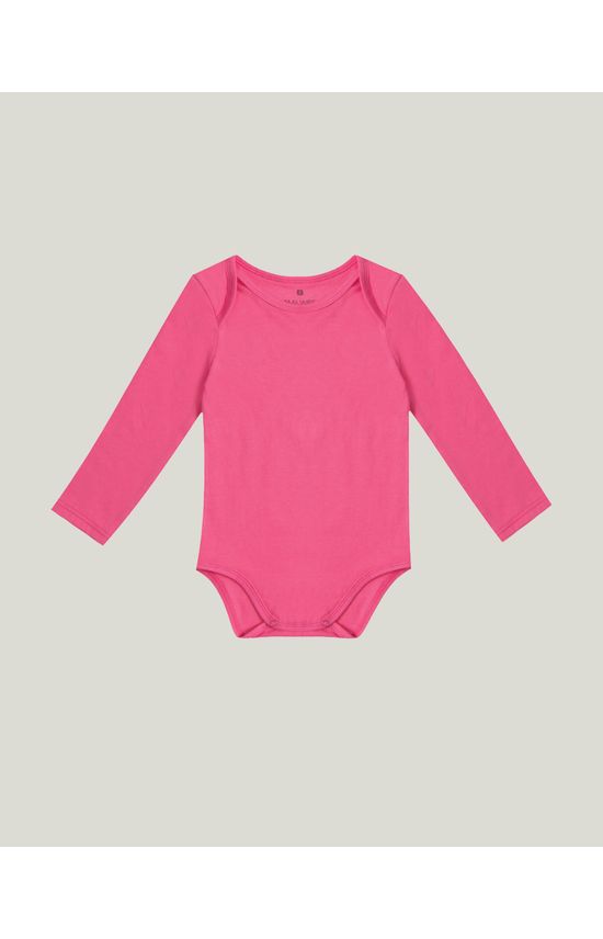 Body Bebê Manga Longa Em Algodão Malwee Kids
