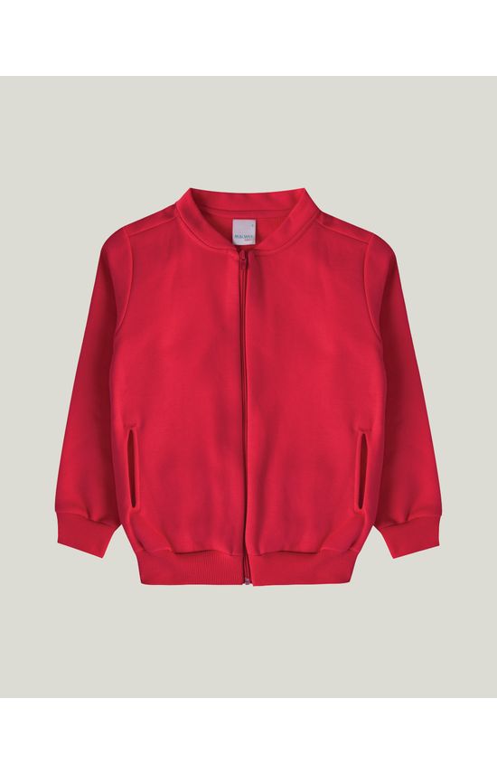 Jaqueta Infantil Unissex Moletom Flanelado Malwee Kids