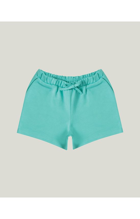 Short Laço Infantil Menina Moletinho Leve Malwee Kids
