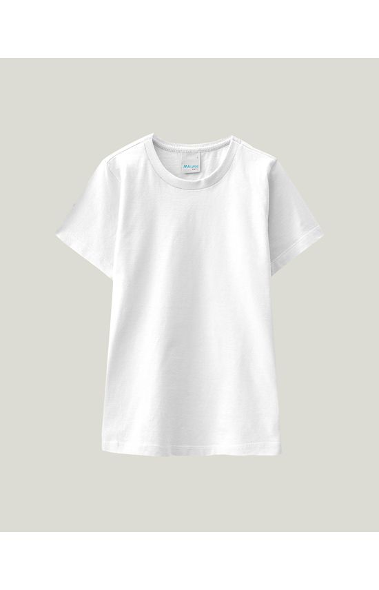 Camiseta Infantil Menino Decote Redondo Em Malha UV Malwee Kids