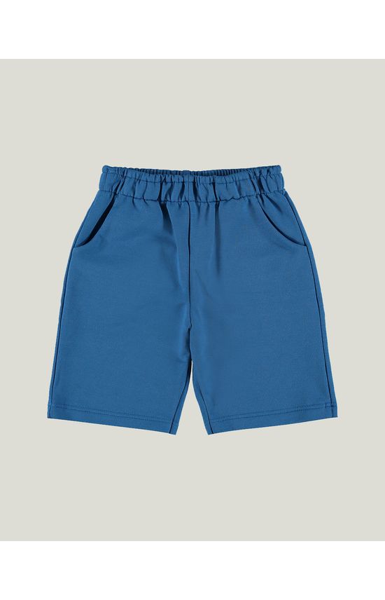 Bermuda Infantil Menino Em Moletom Sem Flanela Malwee Kids
