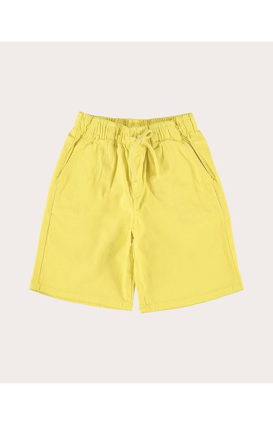 Bermuda Infantil Menino Sarja Com Elastano Malwee Kids