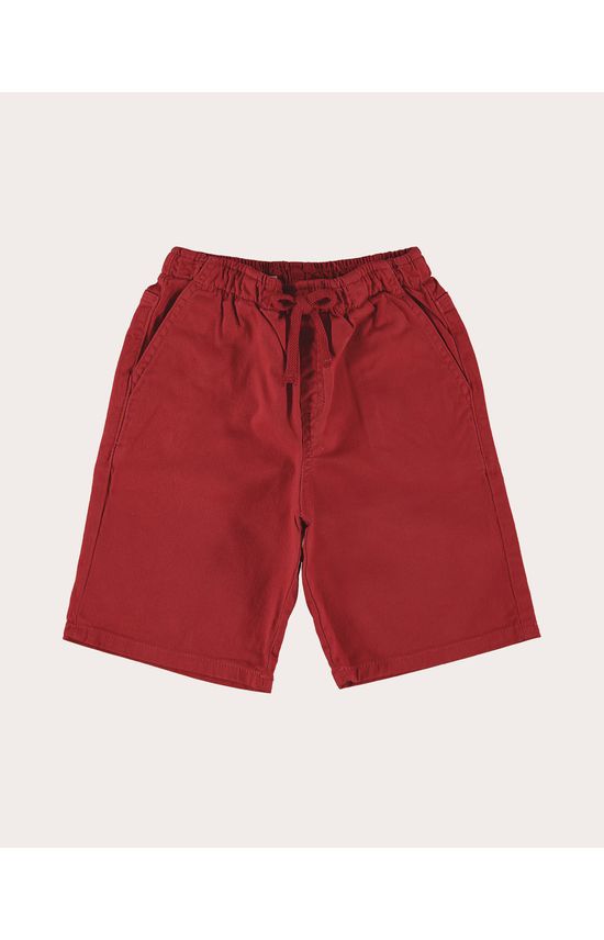 Bermuda Infantil Menino Em Sarja Com Elastano Malwee Kids