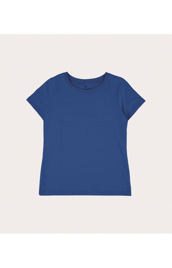 Blusa Infantil Menina Decote Redondo Em Algodão Malwee Kids