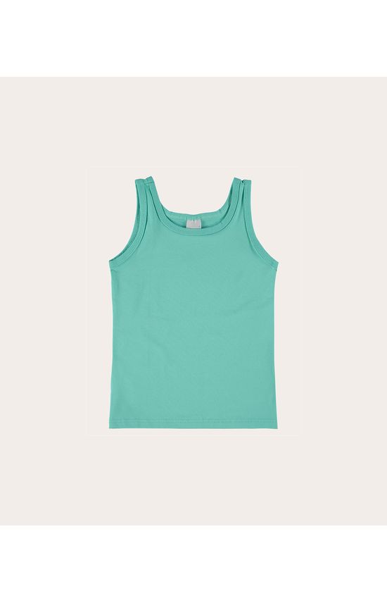Regata Infantil Menina Decote U Em Cotton Conforto Malwee Kids