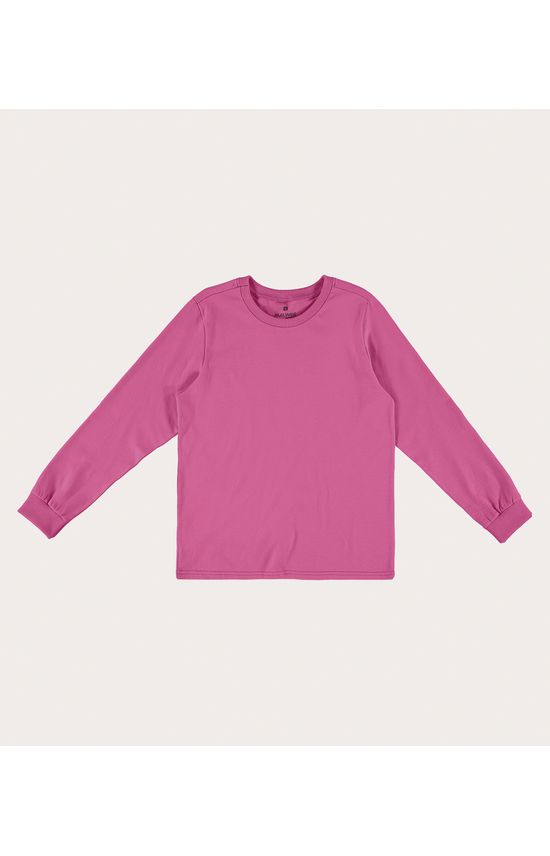 Camiseta Infantil Unissex Manga Longa Em Malha UV50+ Malwee Kids