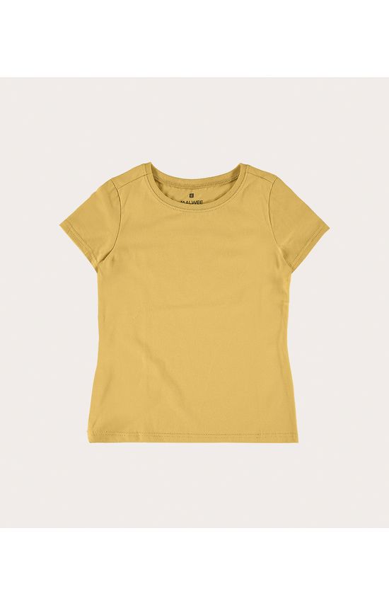 Blusa Infantil Menina Decote Redondo Em Algodão Malwee Kids