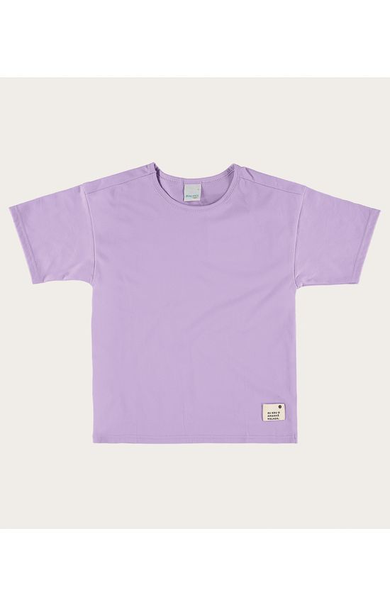 Camiseta Infantil Menino Cava Deslocada Em Algodão Orgânico Malwee Kids