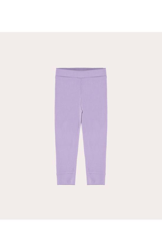 Calça Legging Infantil Em Ribana Leve Malwee Kids