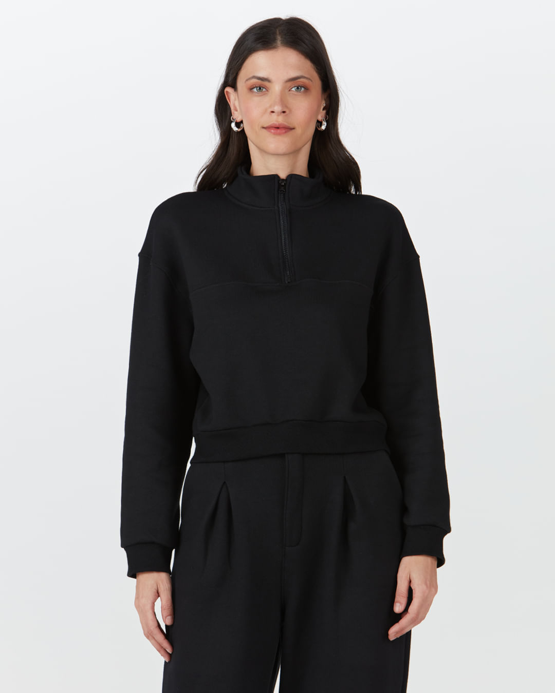 Blusão Bomber Feminino Em Moletom Soft Flanelado - Imagem 22