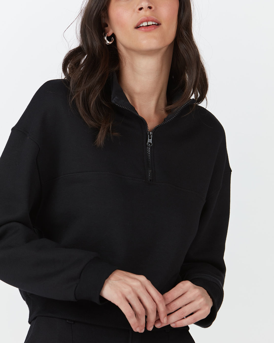 Blusão Bomber Feminino Em Moletom Soft Flanelado - Imagem 18