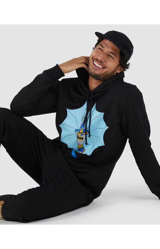 Blusão Masculino Coiote Looney Tunes Em Moletom Flanelado